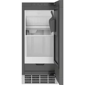 15 in 50Lb Built-In or Freestanding Ice Maker with Cubed Ice, Custom Panel Ready