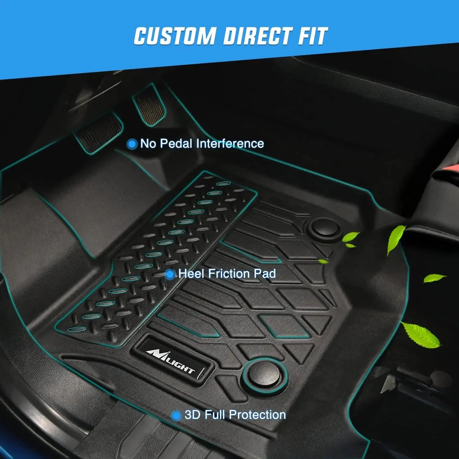 2014-2023 Chevy Trax 2013-2023 Buick Encore TPE Floor Mats
