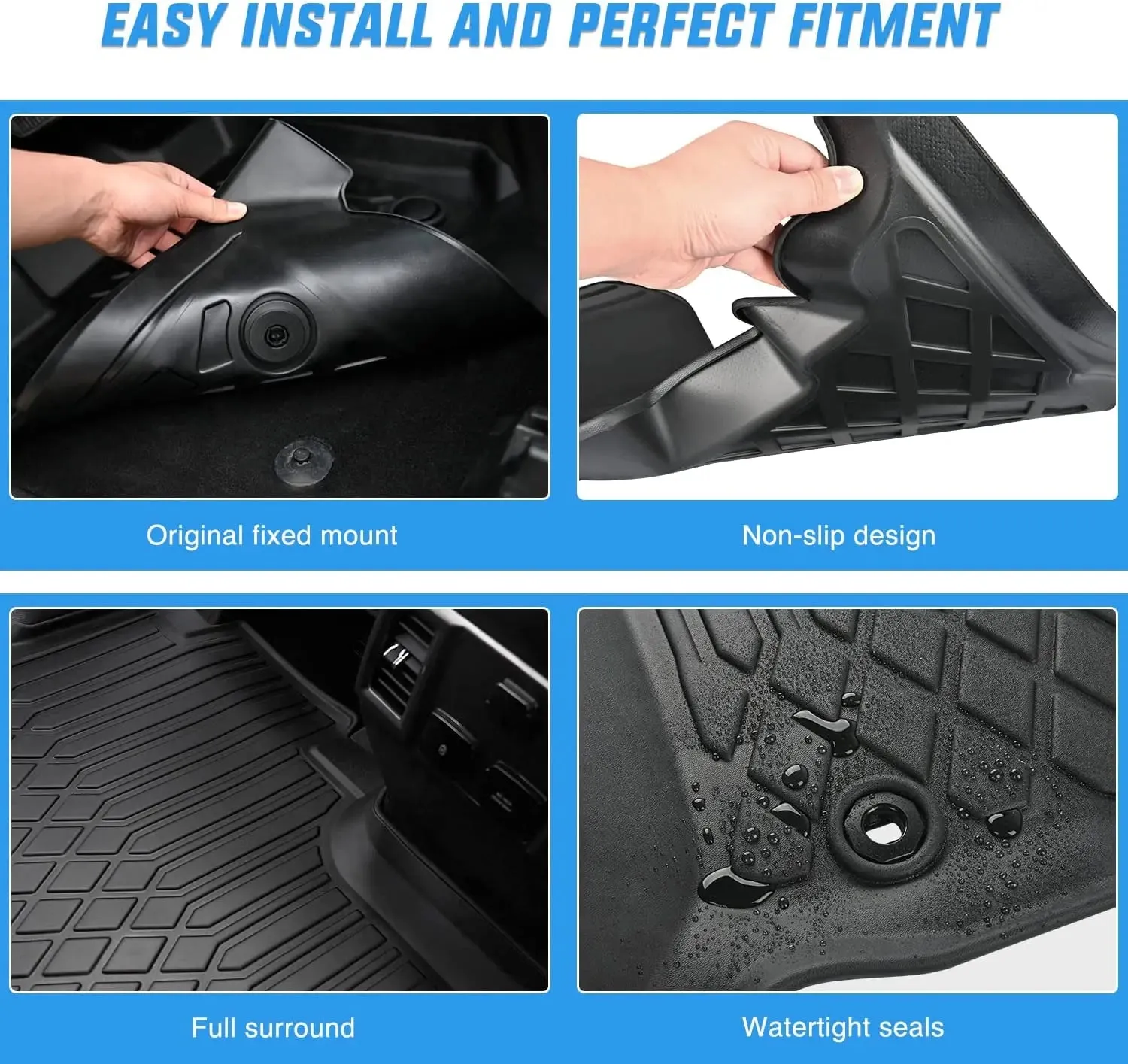 2014-2023 Chevy Trax 2013-2023 Buick Encore TPE Floor Mats