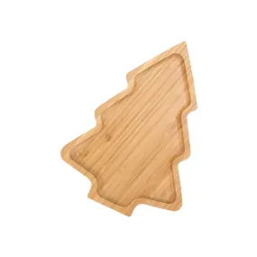 28Cm Bamboo Tree Shaped Fruit Tray Jc-80