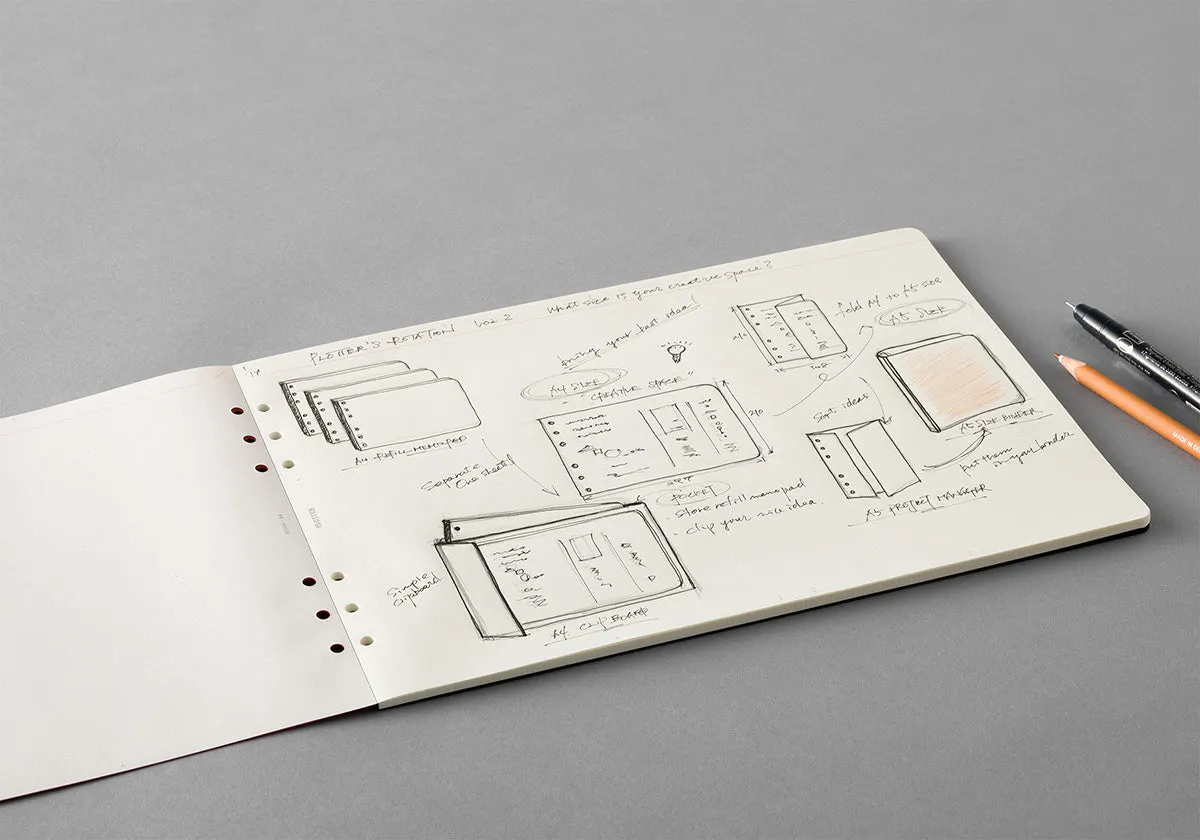 2mm Grid 40 sheets 2 books PLT0004 (A4 Size)