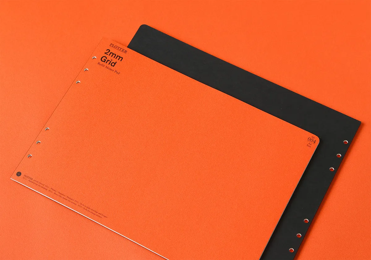 2mm Grid 40 sheets 2 books PLT0004 (A4 Size)