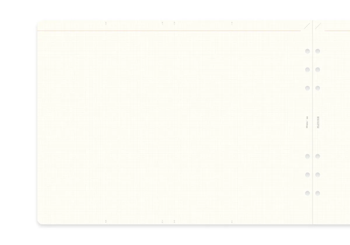 2mm Grid 40 sheets 2 books PLT0004 (A4 Size)