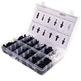 350 Piece Car Fastener Retainer Clips Assortment 384