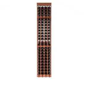 4 Column - 92 Bottle 8ft Wine Rack Kit with Display