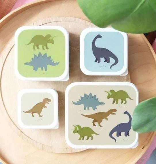 A Lovely Little Company - Lunch & Snack Box Set: Dinosaurs