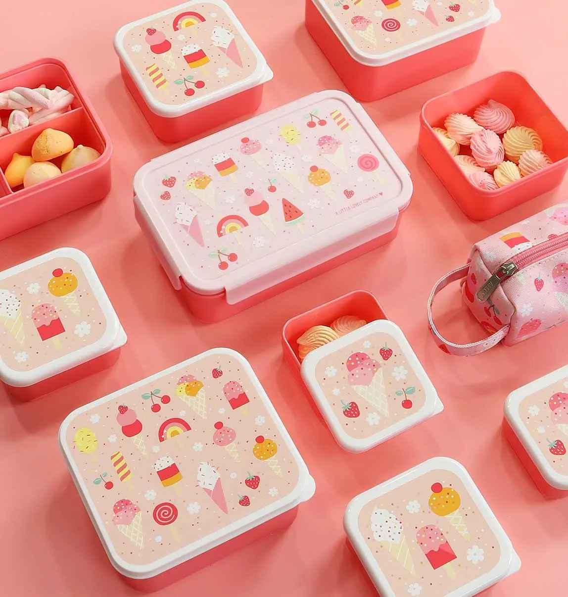 A Lovely Little Company - Lunch & Snack Box Set: Ice Cream