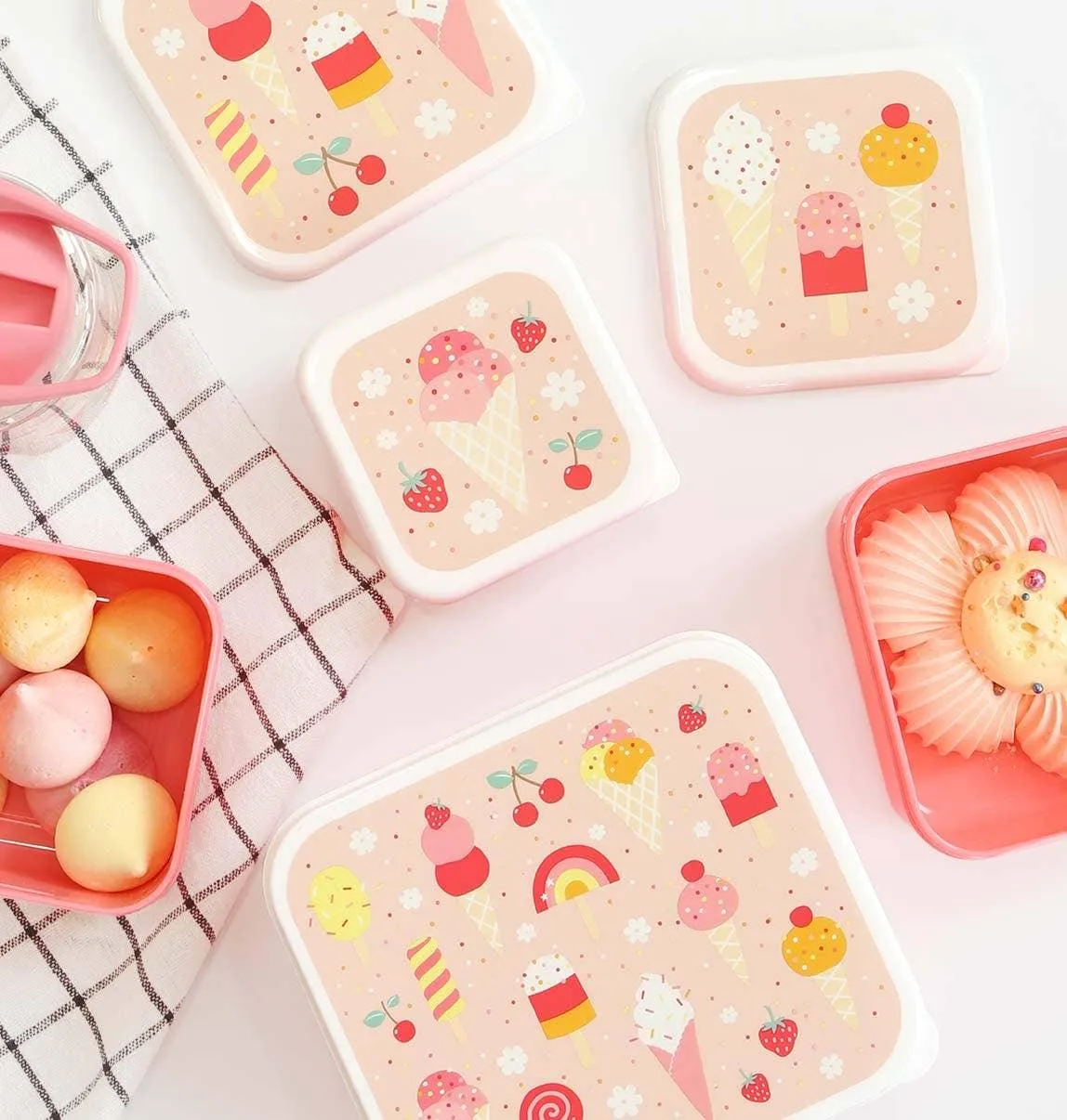 A Lovely Little Company - Lunch & Snack Box Set: Ice Cream