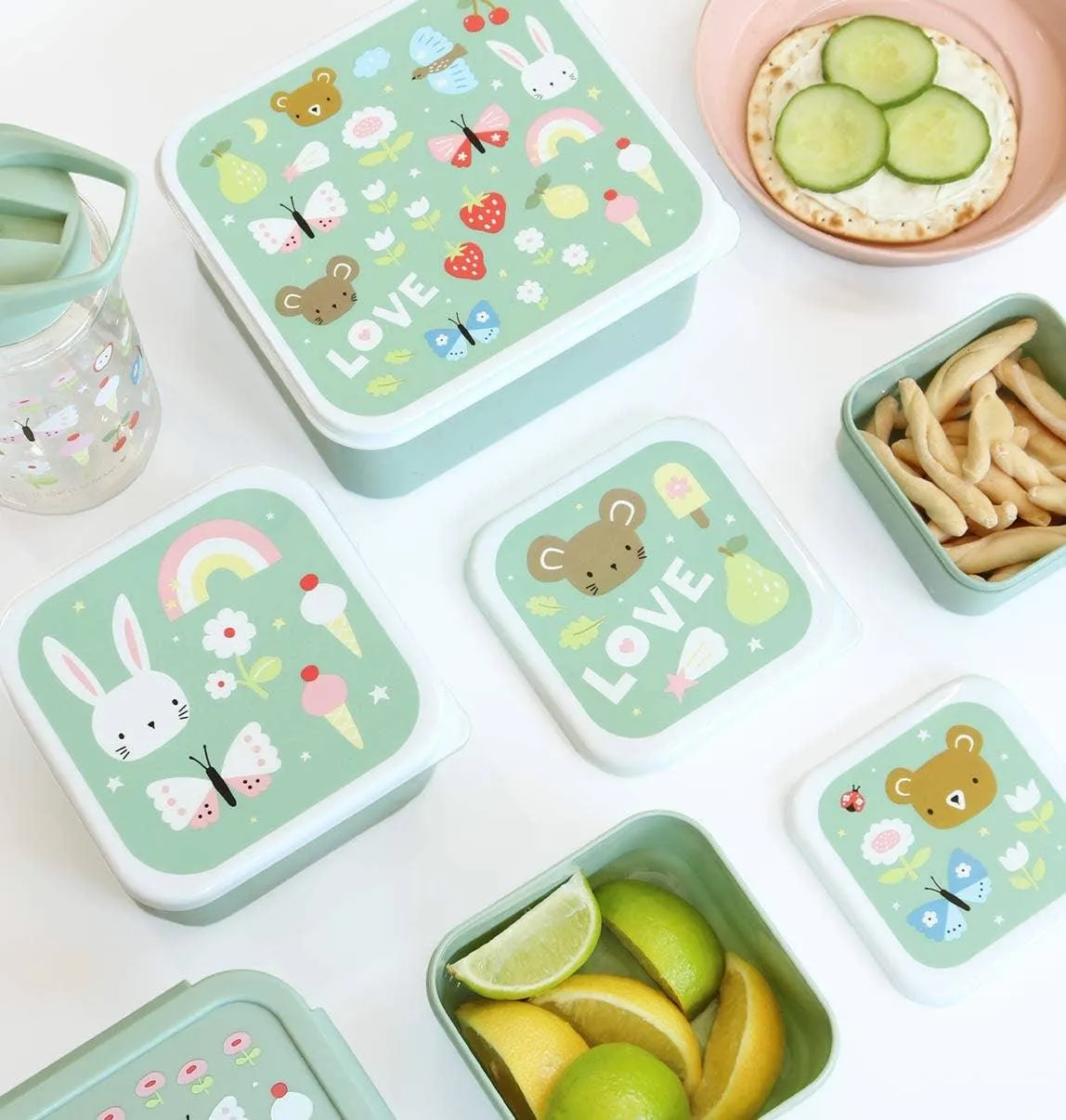 A Lovely Little Company - Lunch & Snack Box Set: Joy