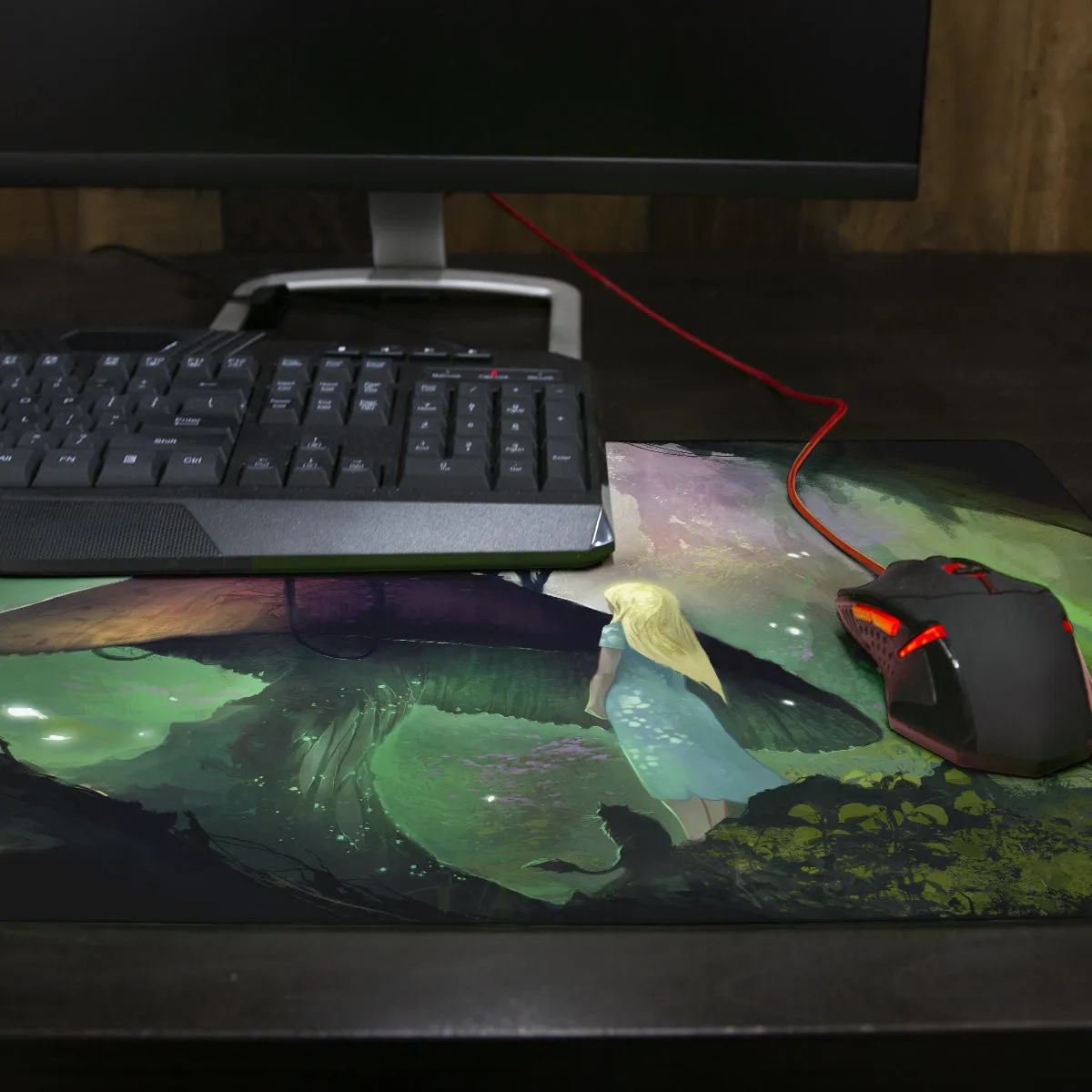 A Very Good Height Indeed Thin Desk Mat
