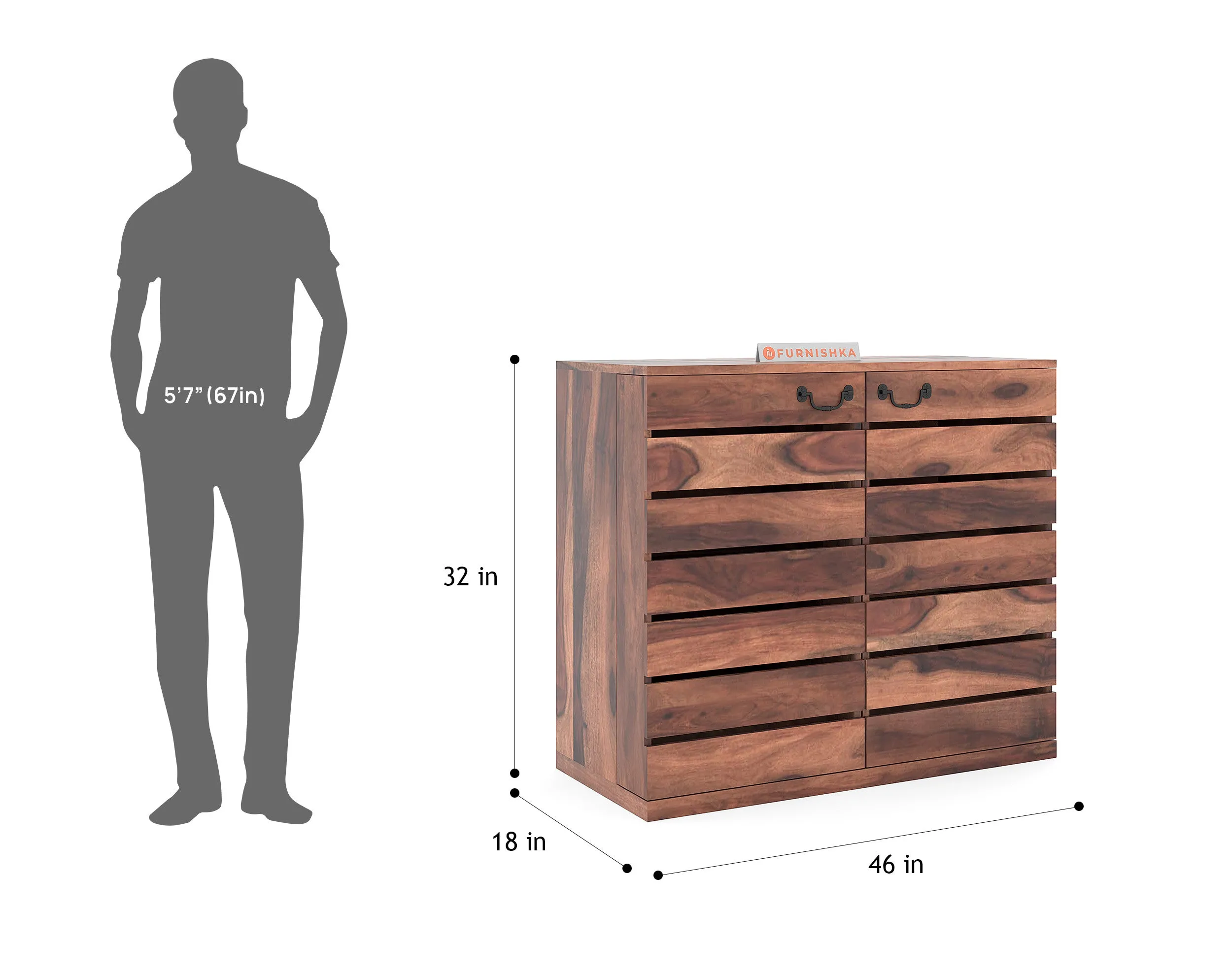 Abril Sheesham Bar Cabinet