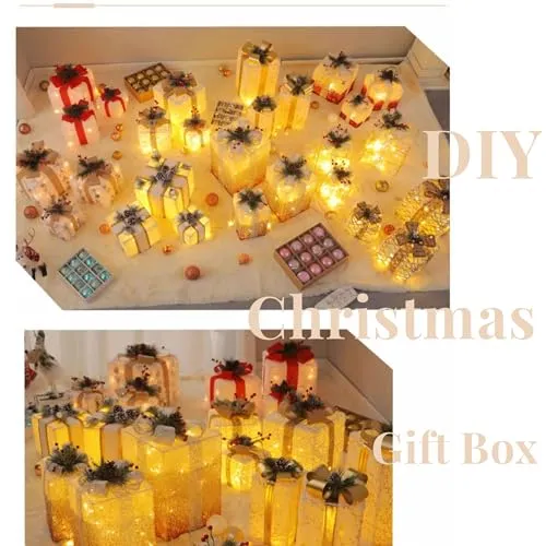 Acrylic Box Large Clear Acrylic Boxes with Lid Rectangle Display Boxes 4 Pieces Acrylic Graduation Gift Boxes Wedding Birthday Party Favor Acrylic Photo Storage Box