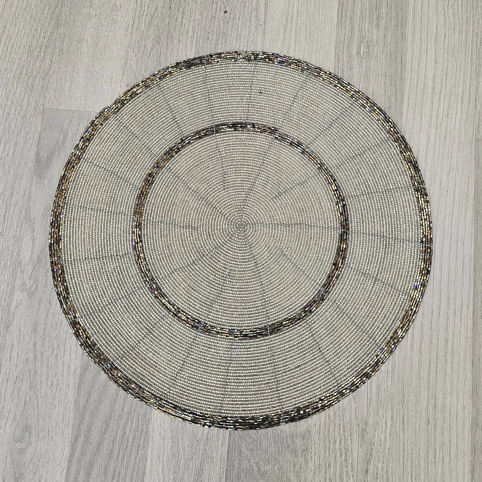 African Beaded Placemat – Maasai Beaded Mats – Kaluwa