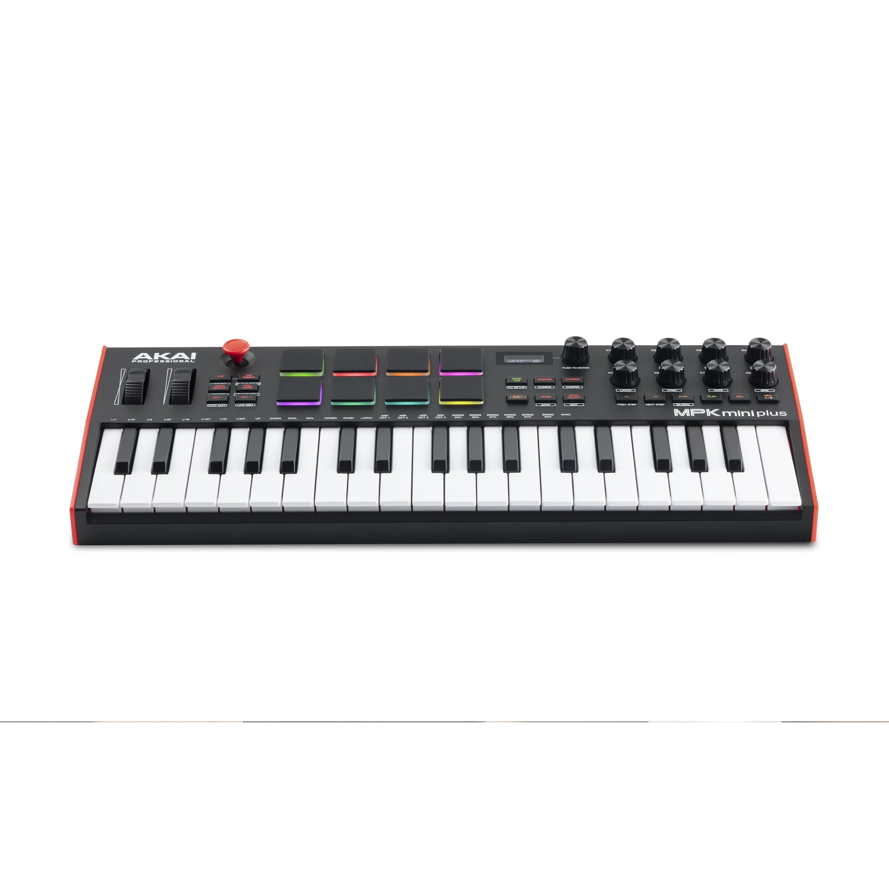 Akai MPKMINIPLUS 37-Key Midi Controller, RGB Pads