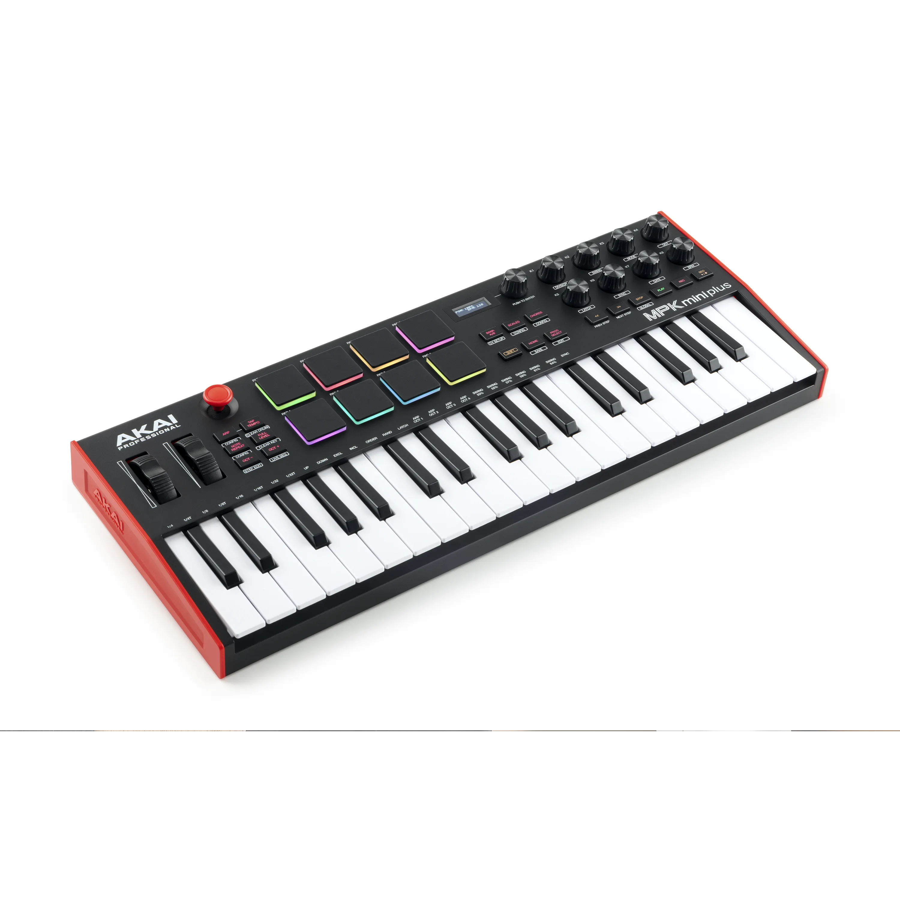 Akai MPKMINIPLUS 37-Key Midi Controller, RGB Pads