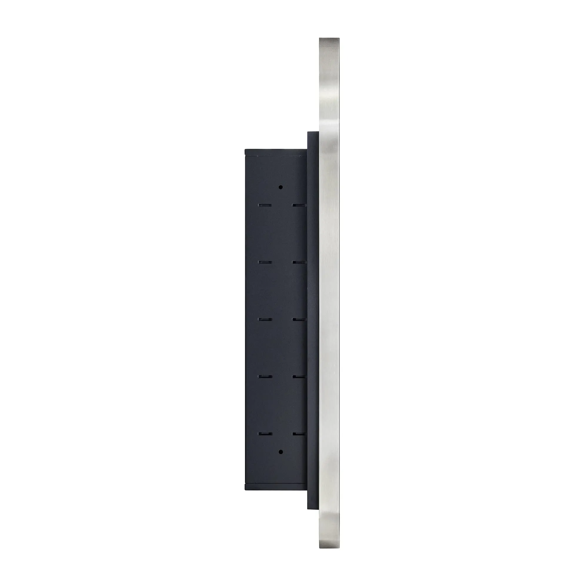 Aristes Arched Metal Framed Recessed Medicine Cabinet with Mirror for bathroom