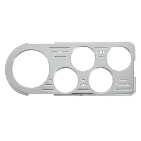AutoMeter 7046 DASH PANEL; FORD TRUCK 48-50; 1 X 3-1/8in.; 4 X 2-1/16in.; BILLET