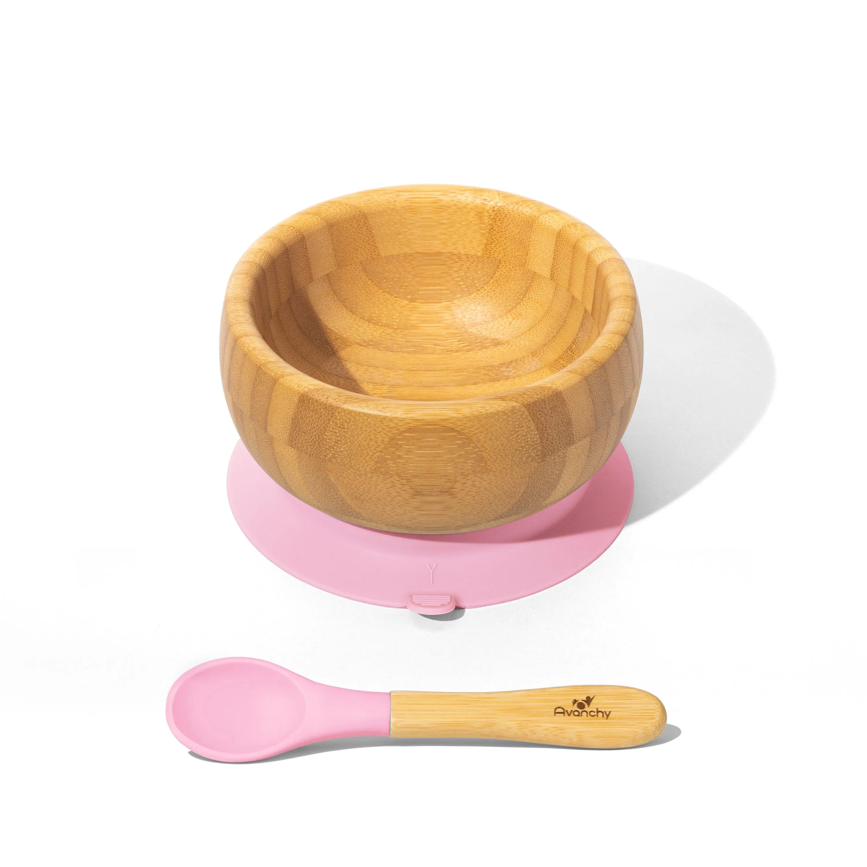 Baby Bowl   Spoon | Bamboo & Silicone