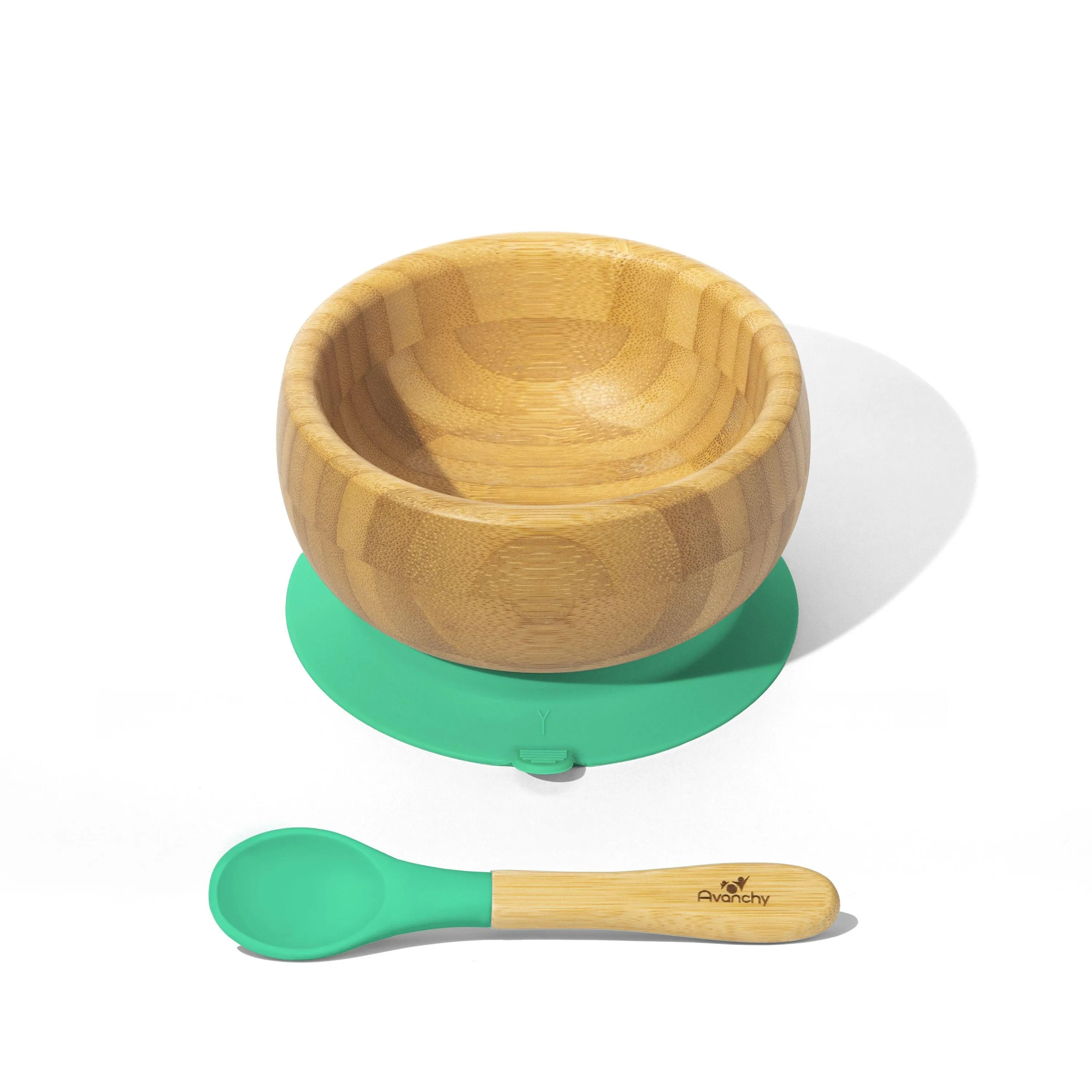 Baby Bowl   Spoon | Bamboo & Silicone