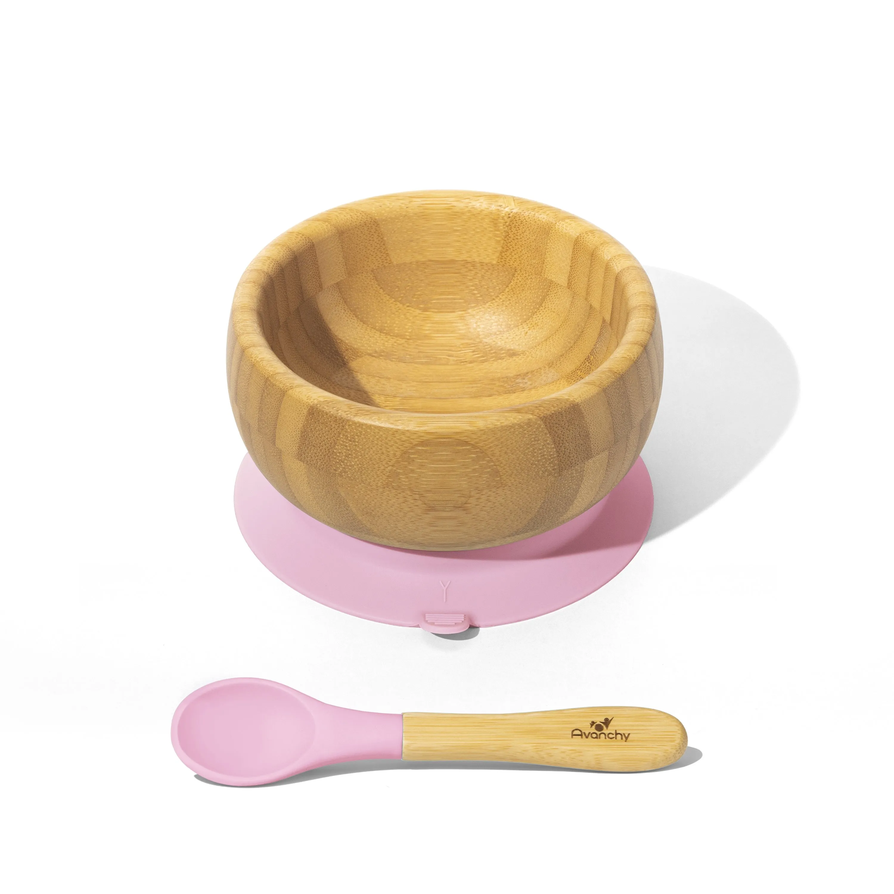 Baby Bowl   Spoon | Bamboo & Silicone