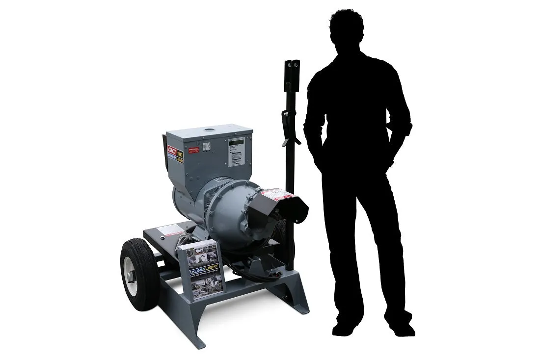 Baumalight  Generator PTO 4 Pole | Model Q Series | 12KW-113KW | 21HP-153HP | For Tractor