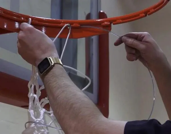 Bison Baseline Prep 180° Competition Breakaway Basketball Goal for 42" or 48" Boards