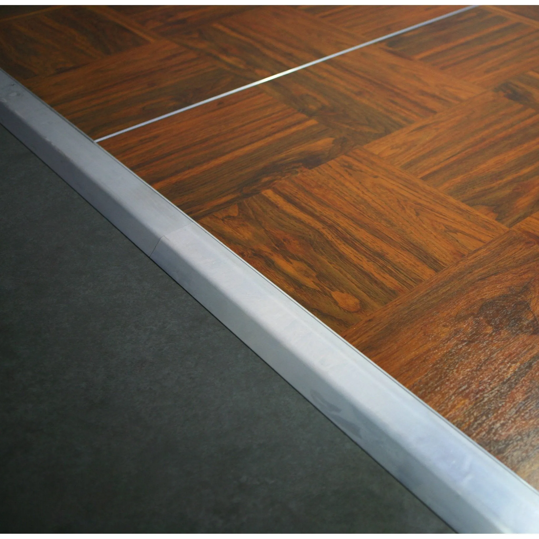Black Laminate Portable Dance Floor - Subfloor Included