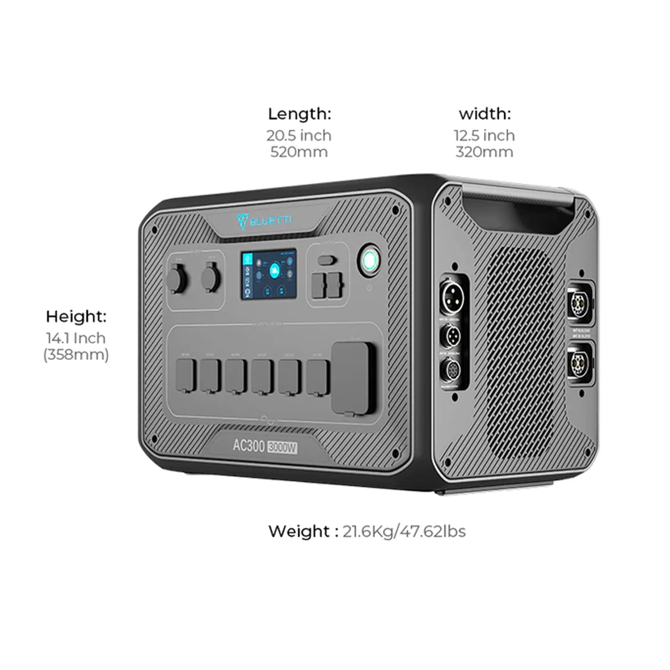 BLUETTI AC300 Home Battery Backup Generator