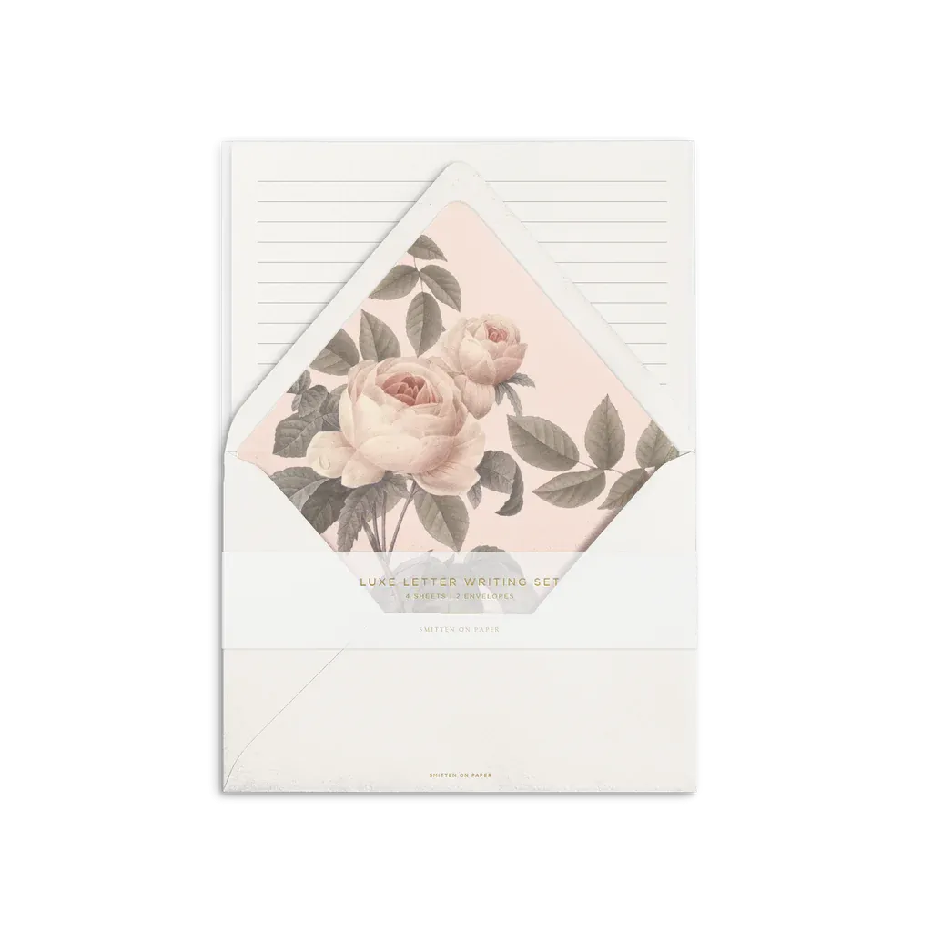 Blush Rose Luxe Letter Writing Set