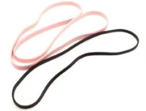 Botron BE5114 Dissipative Rubber Bands, Black, 5" x 1/4"