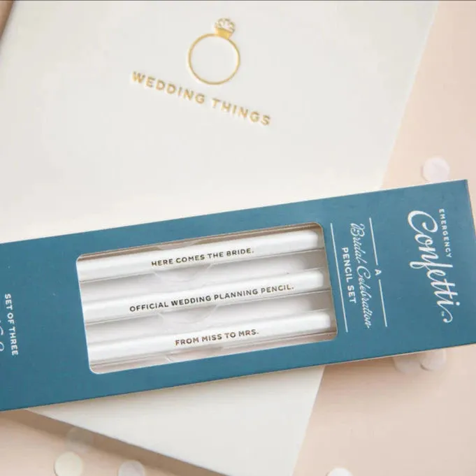 Bridal Celebration Pencils