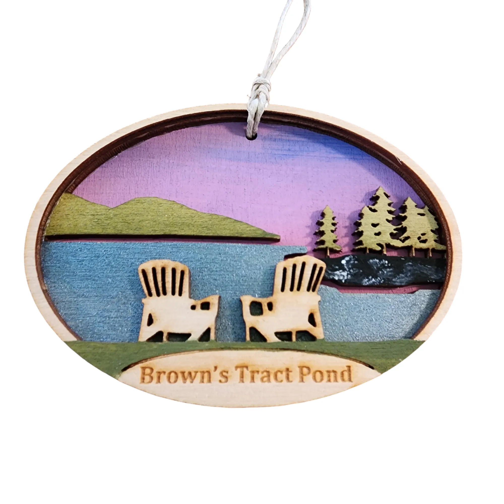 Brown's Tract Pond Ornament