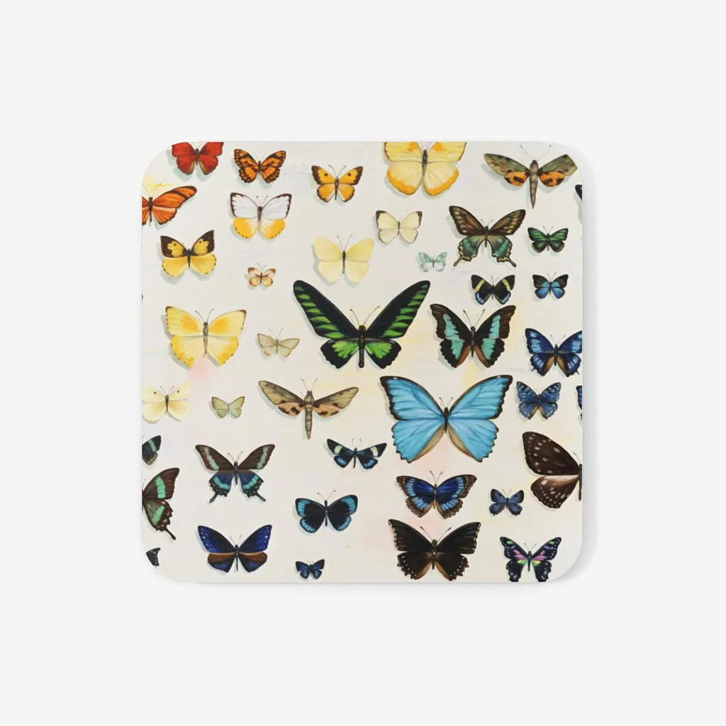 Butterfly Rainbow Coaster Set