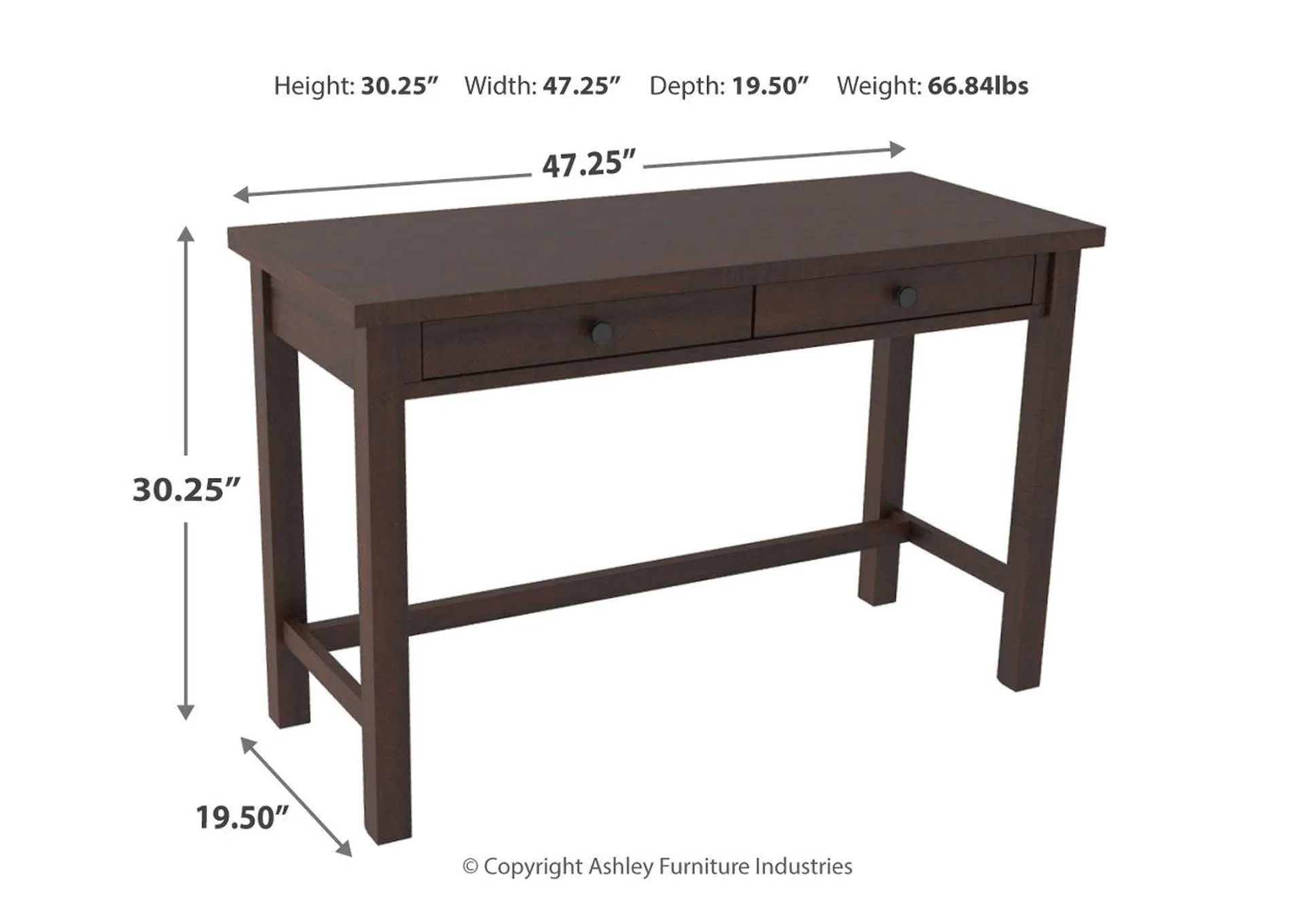 Camiburg 47" Home Office Desk