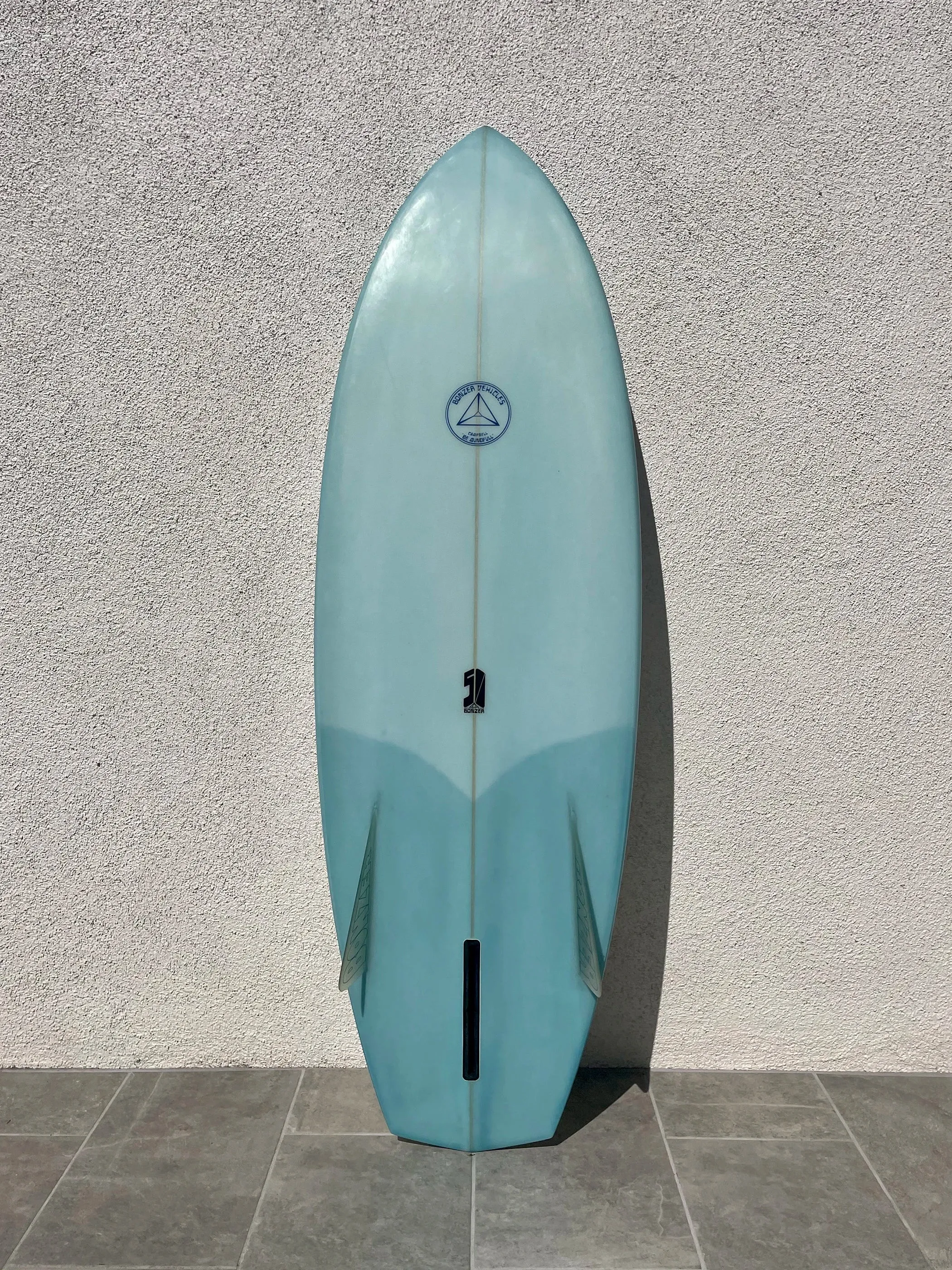 Campbell Bros | 5’6” Bumblebee Blue Surfboard (USED)