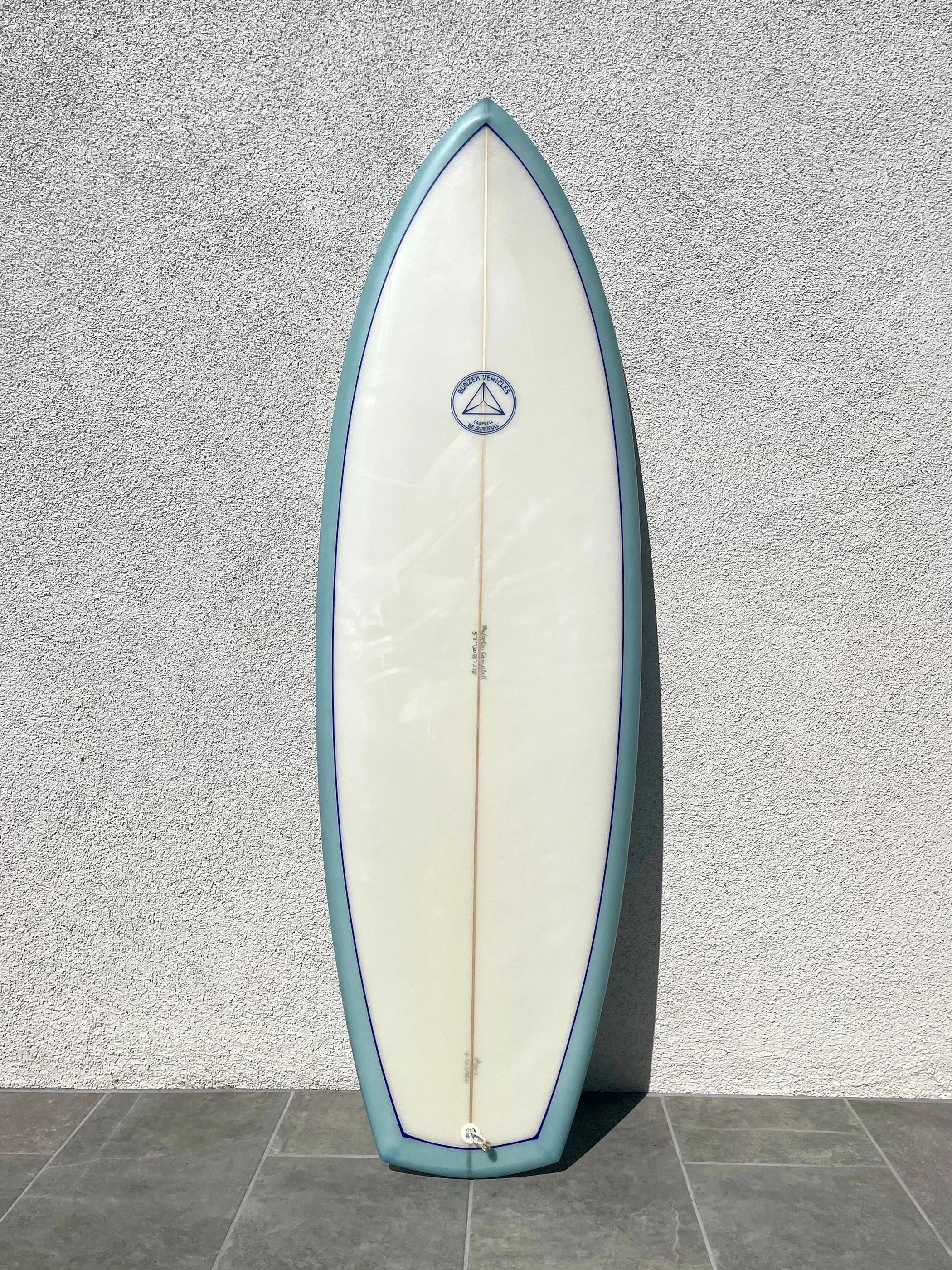 Campbell Bros | 5’6” Bumblebee Blue Surfboard (USED)