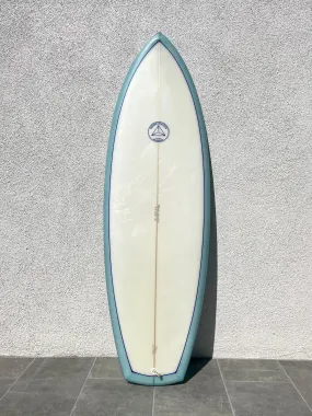 Campbell Bros | 5’6” Bumblebee Blue Surfboard (USED)