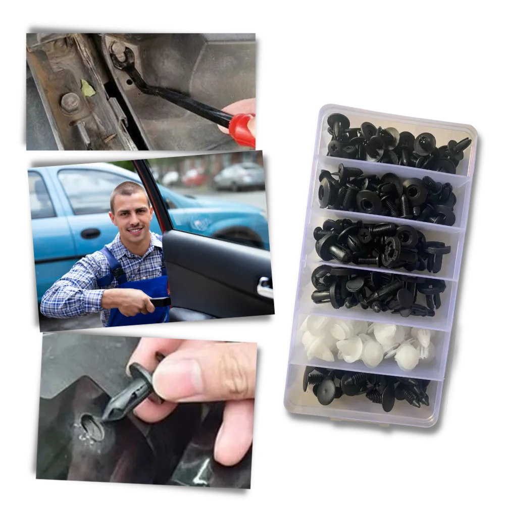 Car Door Panel Clip Set