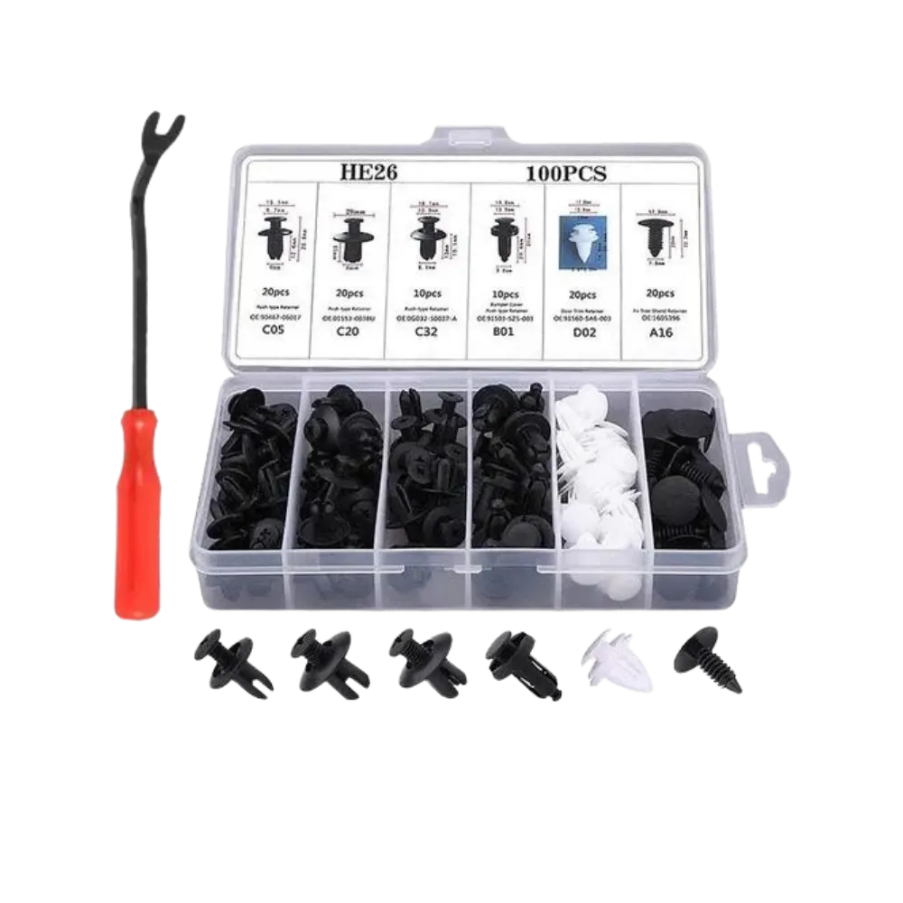 Car Door Panel Clip Set
