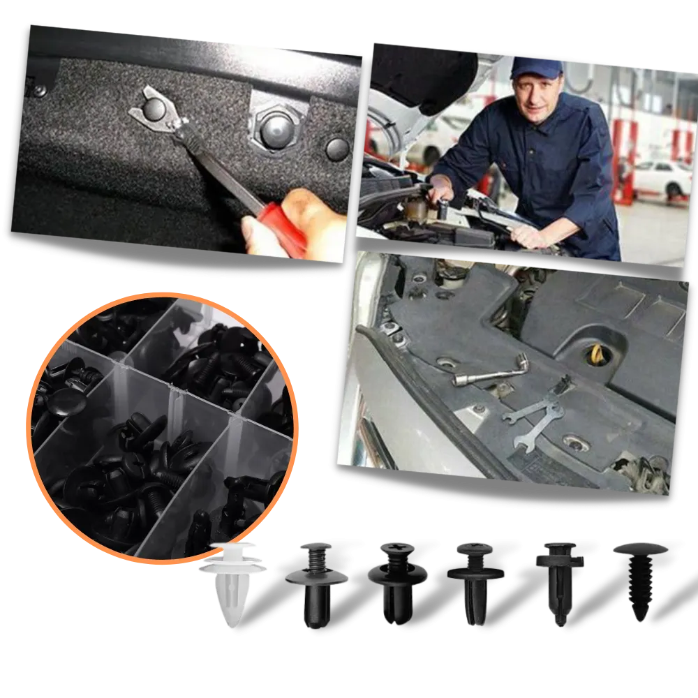 Car Door Panel Clip Set