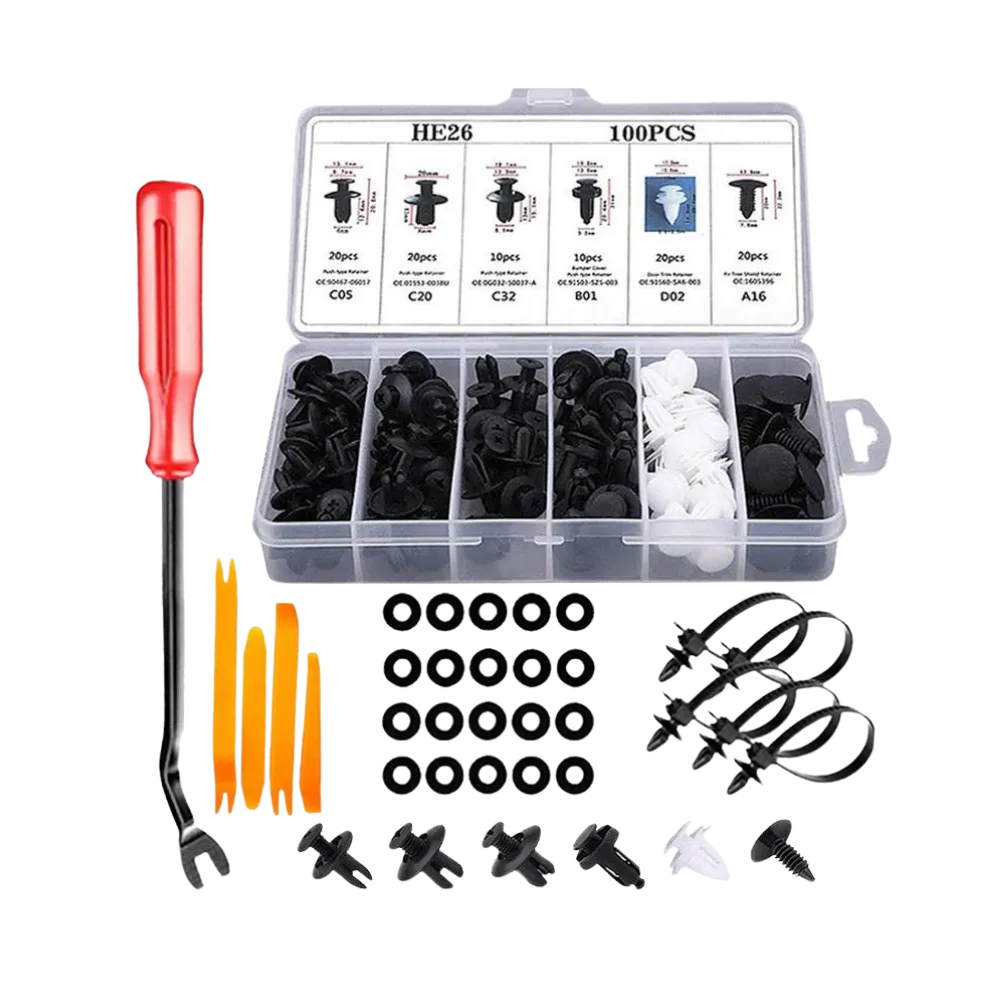 Car Door Panel Clip Set