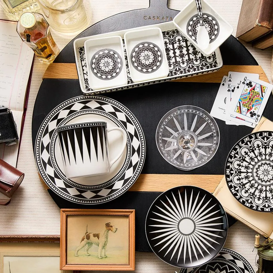 Casablanca Nested Appetizer Tray & Spoon Set