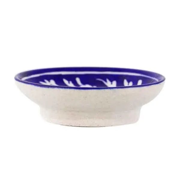 Ceramic Blue Bathroom Set