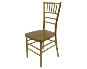 Chair, Chiavari Gold Resin