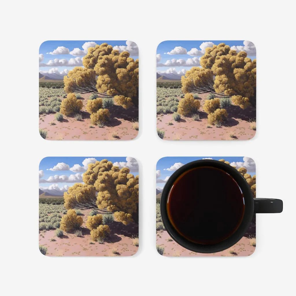 Chamisa Temple Coaster Set