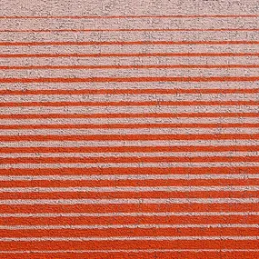 chilewich | doormat 46x71cm (18x28") | domino apricot ~ DC