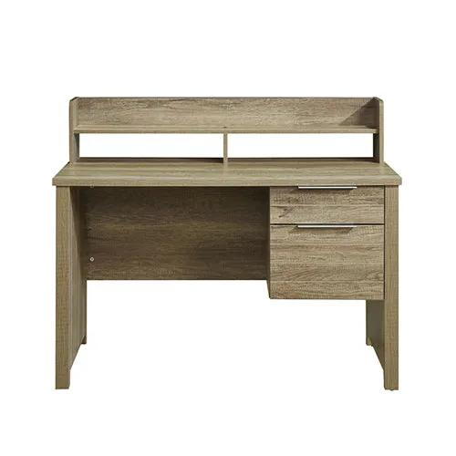 Cielo 2 Drawers Wooden Leg Study Desk
