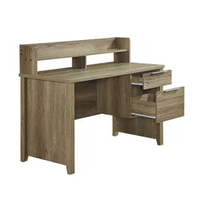Cielo 2 Drawers Wooden Leg Study Desk
