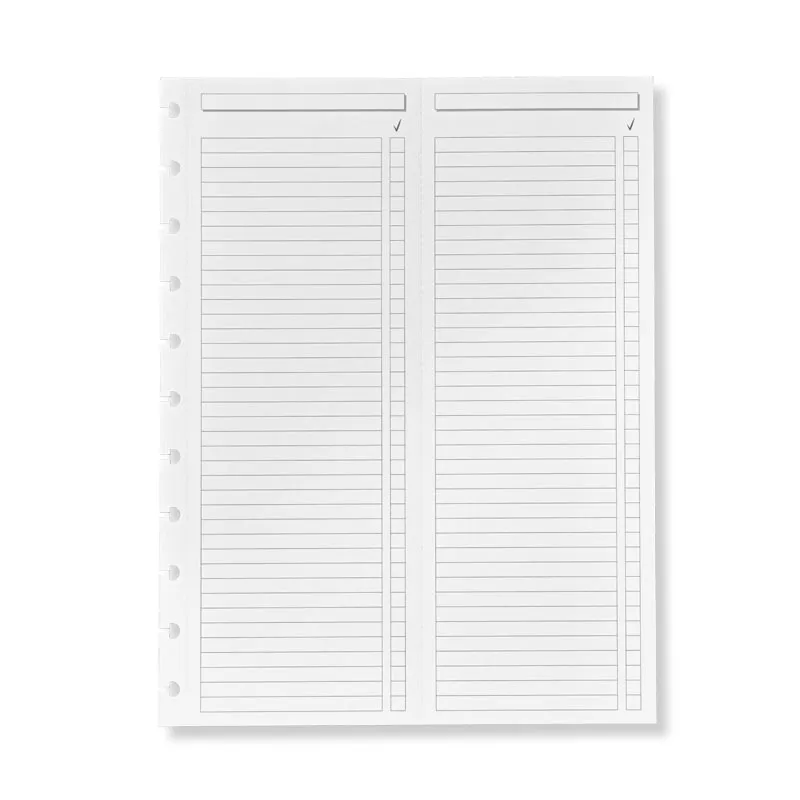 Circa Two To-Do Refill (100 sheets)