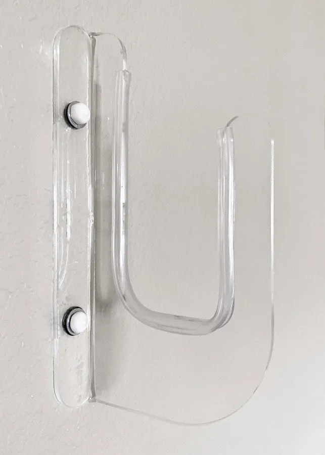 Clear Surfboard Wall Rack  | Flush To Wall